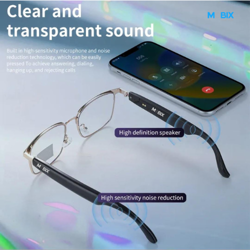 Bluetooth Glasses with Transparent UV Protection π | Smart Audio Sunglasses for Daily Use